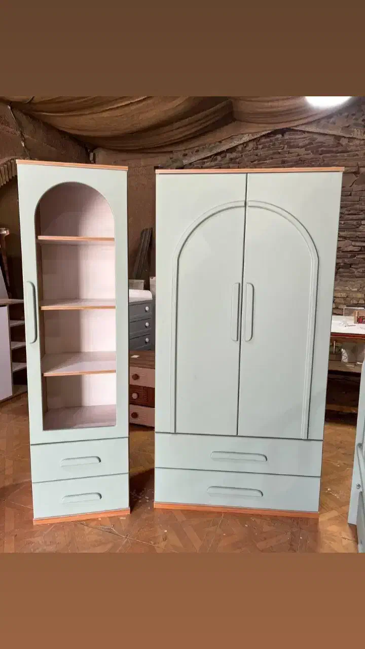 سرویس کودک سیسمونی مدل مانیا کمدبچه|تخت و سرویس خواب|شهرکرد, |دیوار