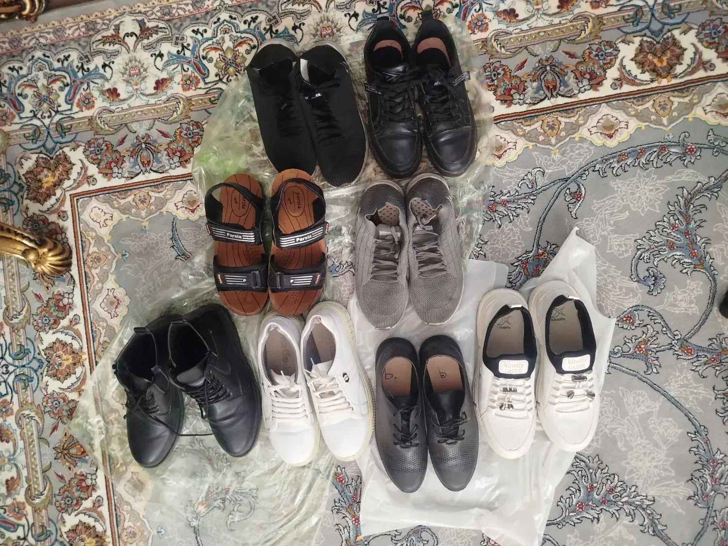 8جفت کفش زنانه و مردانه سایز 40/41|کیف، کفش، کمربند|سهند, |دیوار