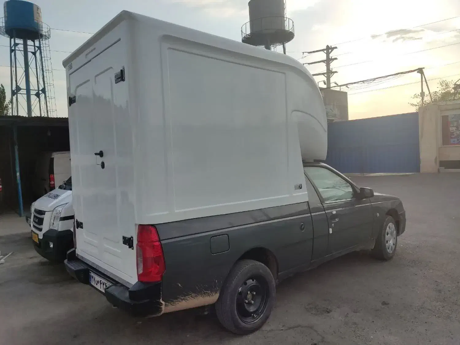 حمل بار و کالا و اثاث منزل با وانت آریسان مسقف|خدمات حمل و نقل|قم, کلهری|دیوار