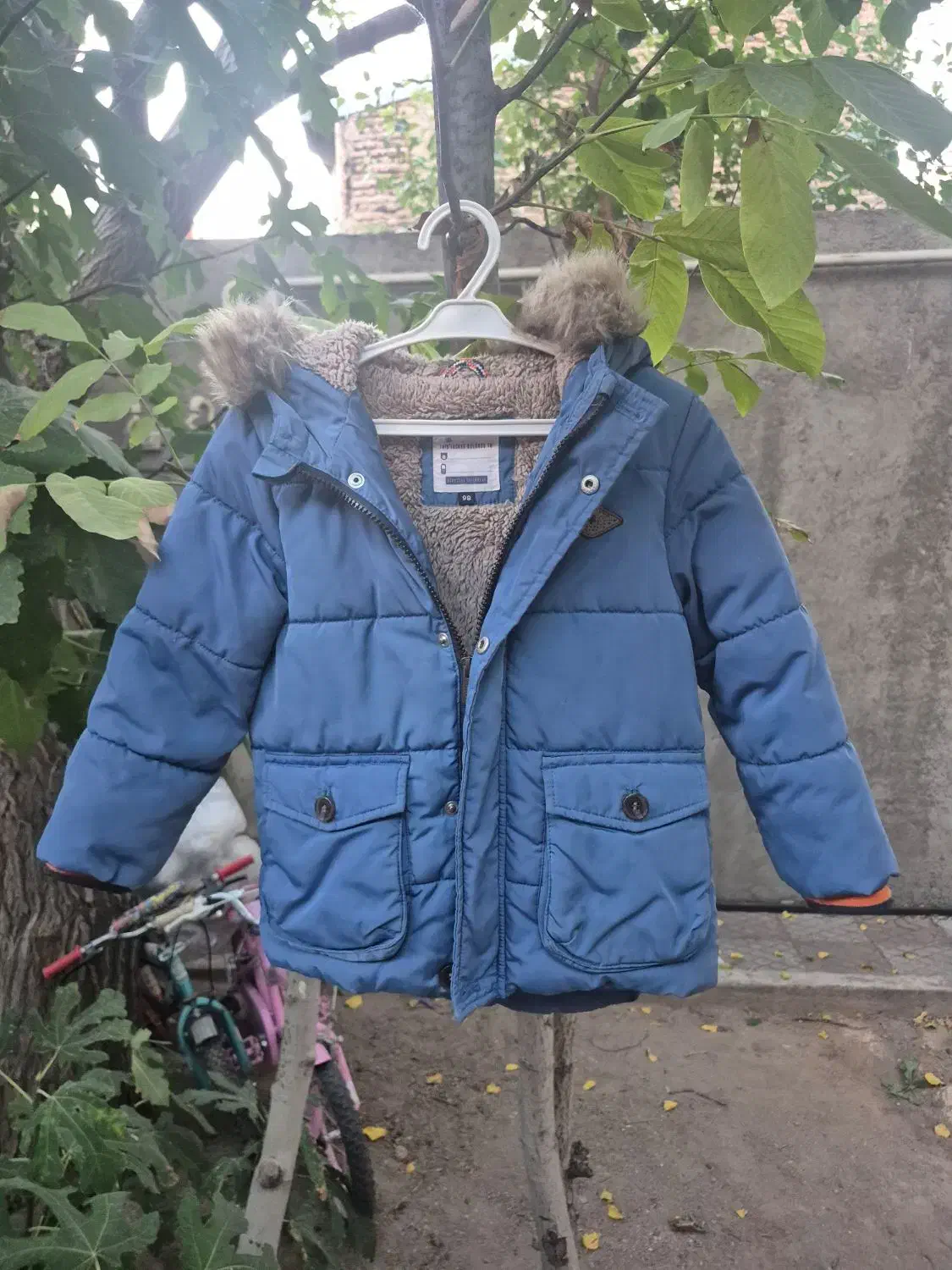 کاپشن مارکدار آلمانی خارجی بسیار ضخیم ۲ تا ۳ سال|کفش و لباس بچه|تبریز, |دیوار