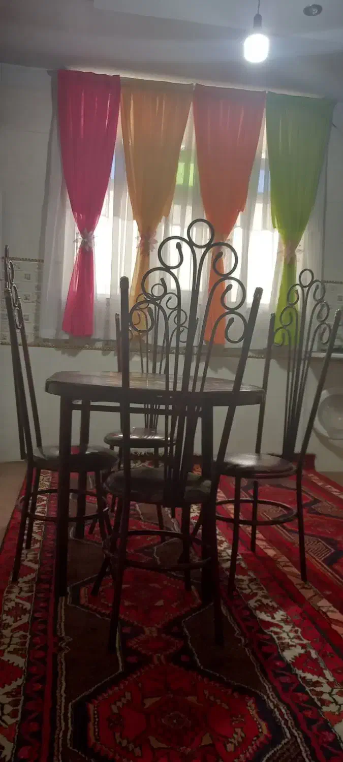 ناهارخوری ۴ نفره فرفورژه|میز و صندلی غذاخوری|گلستان (تهران), |دیوار