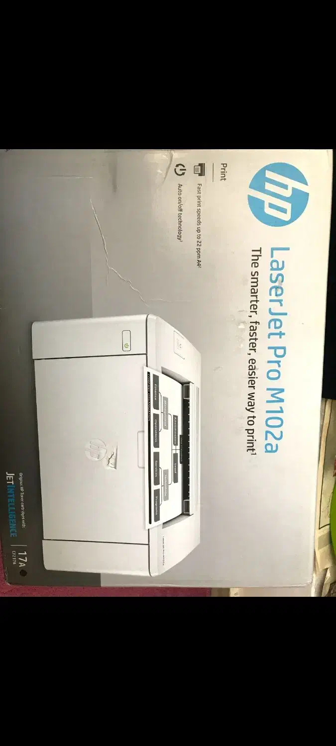 پرینتر لیزری Pro M102a|پرینتر، اسکنر، کپی، فکس|سنندج, |دیوار