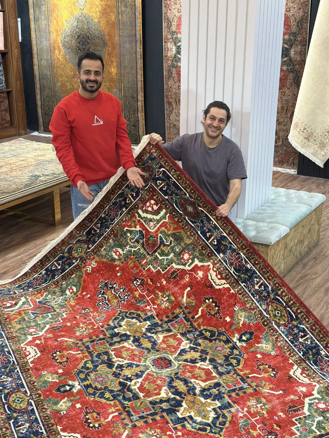 قالی هوفر صادراتی|فرش|تهران, هروی|دیوار