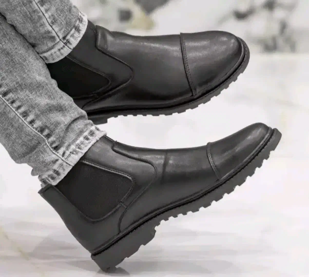 نیم بوت مشکی ایتالیایی|کیف، کفش، کمربند|قم, هنرستان|دیوار