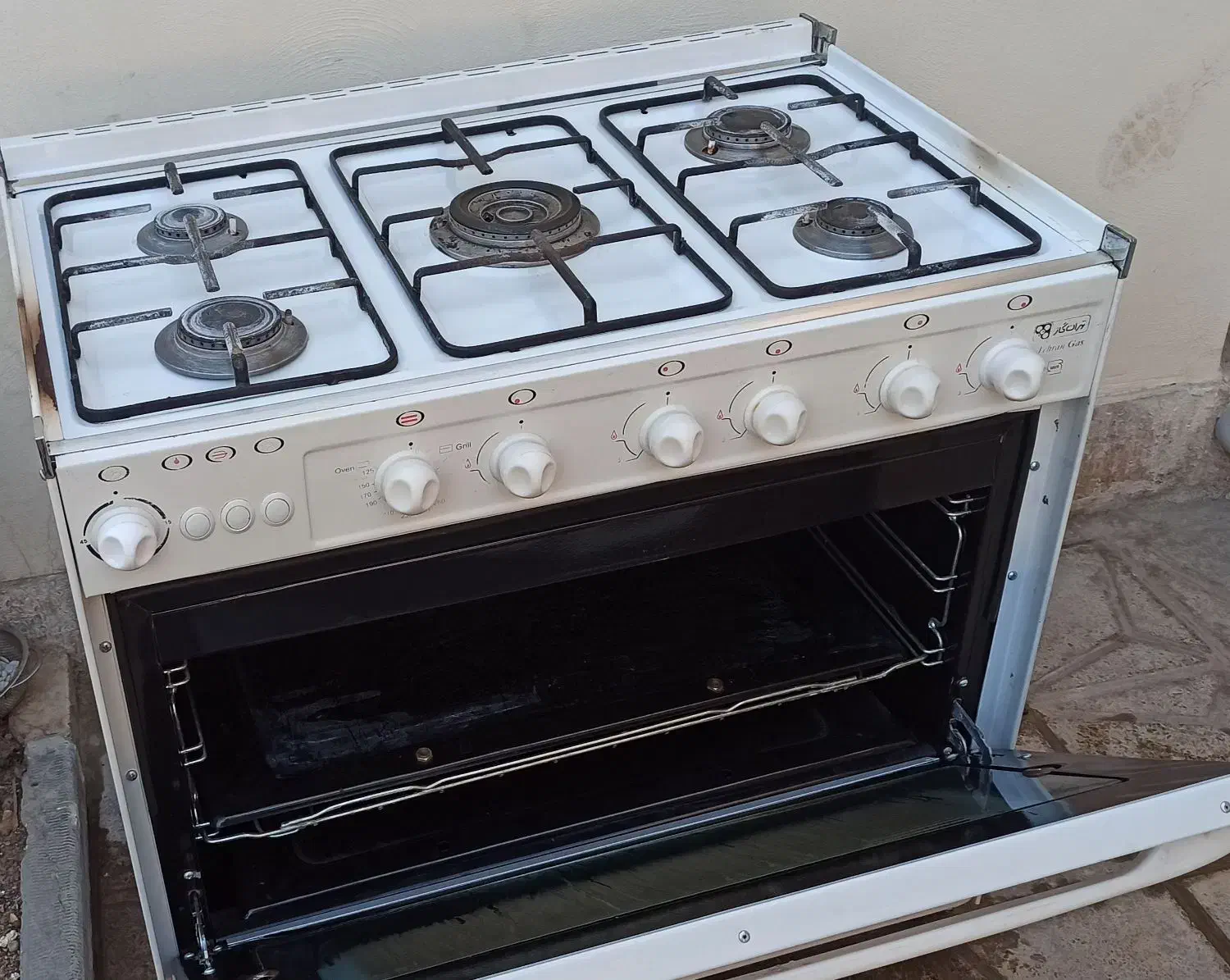 اجاق گاز ۵ شعله|اجاق گاز و لوازم برقی پختوپز|مبارکه, |دیوار