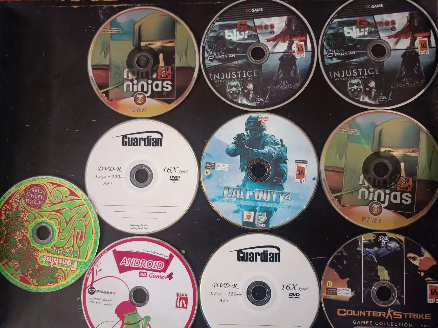 سی دی بازی کامپیوتری|کنسول، بازی ویدئویی و آنلاین|فلاورجان, |دیوار