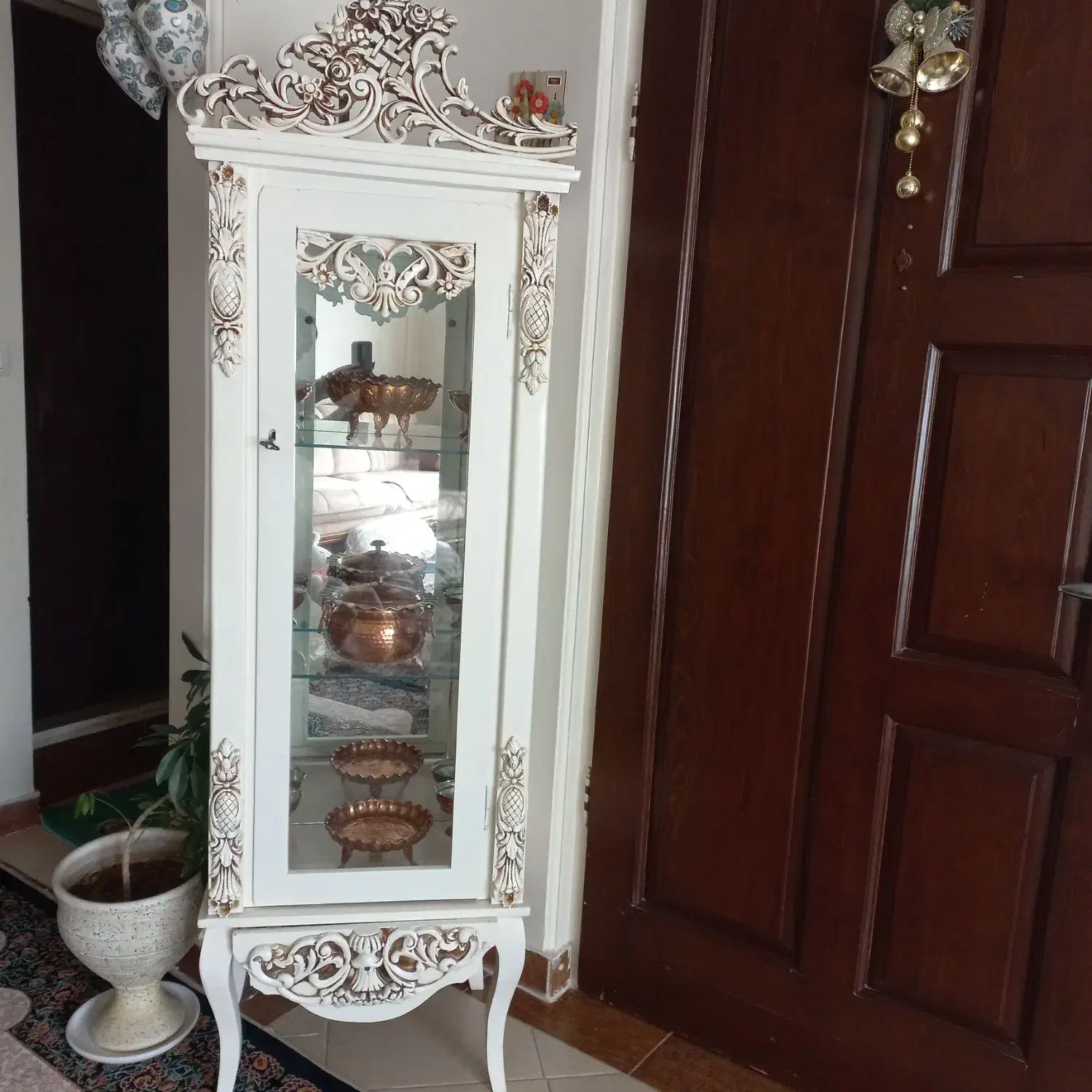 بوفه چوبی سالم|بوفه، ویترین، کنسول|بروجرد, |دیوار