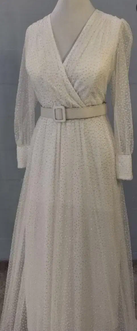 پیراهن مجلسی سفید شاین|لباس|قروه, |دیوار