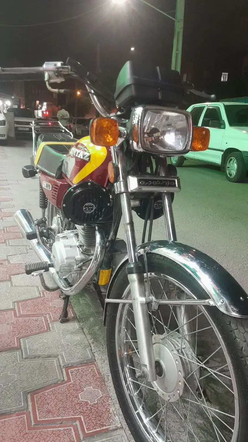 موتور ۱۲۵ مدل ۹۴ همتاز|موتورسیکلت|تبریز, |دیوار