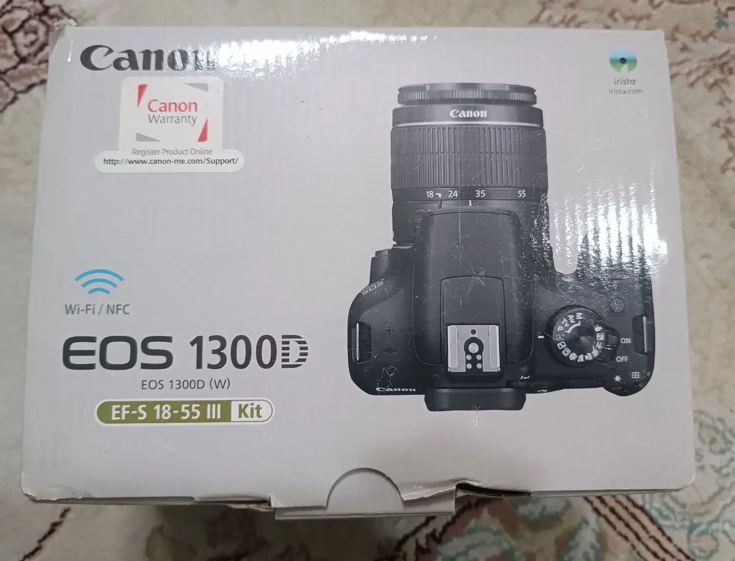 کارتن دوربین کانن D1300|دوربین عکاسی و فیلمبرداری|تهران, آذربایجان|دیوار