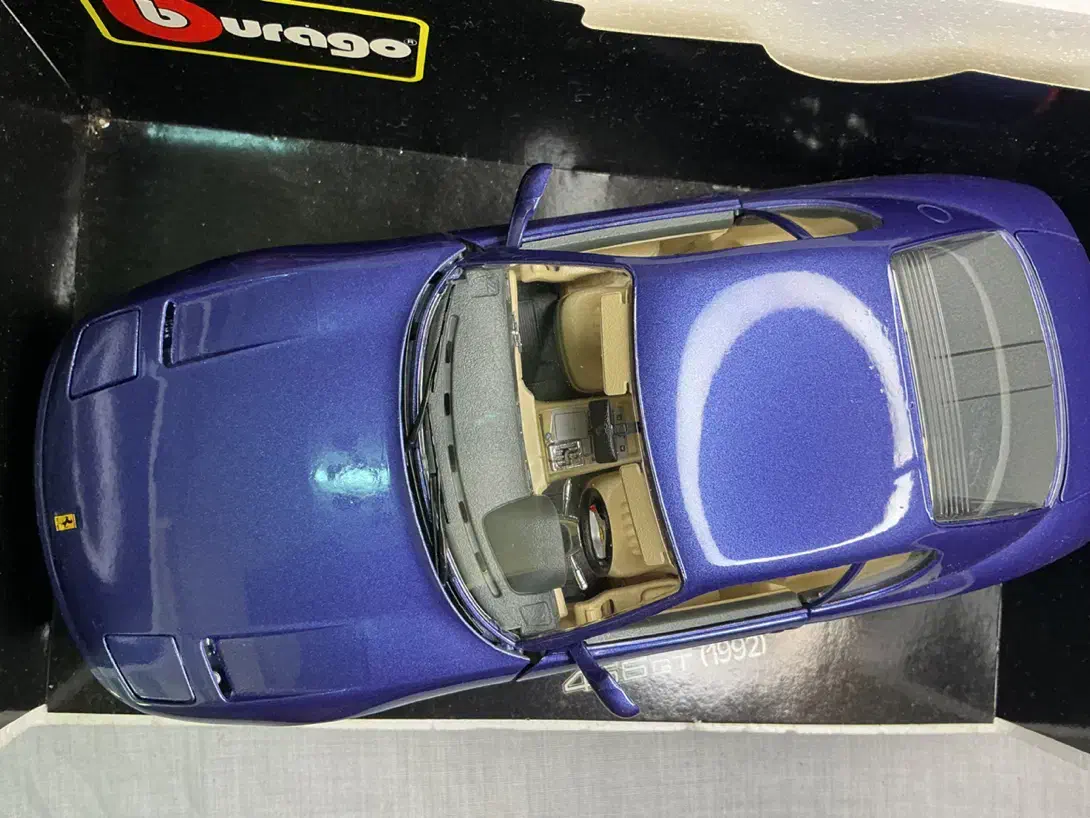 ماکت Ferrari 456GT blue Bburago|کلکسیون و سرگرمی|بندر انزلی, عباس آباد|دیوار