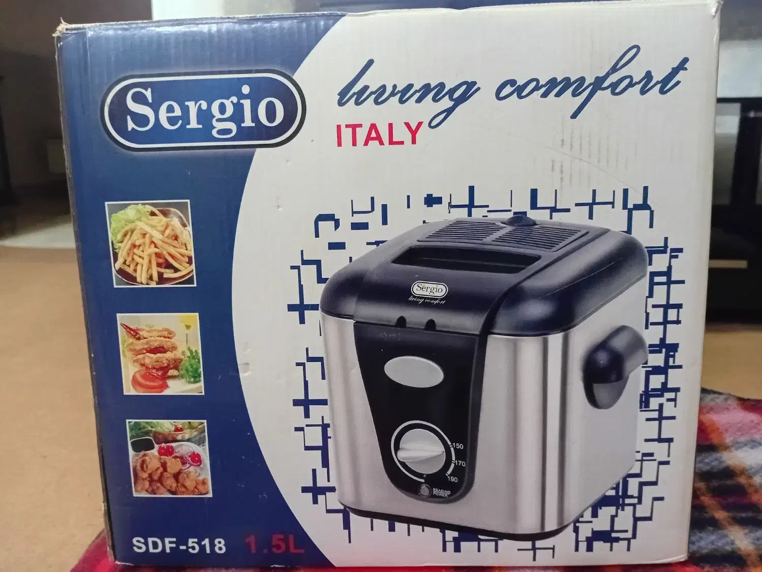 سرخ کن مارک سرجیو|اجاق گاز و لوازم برقی پخت‌وپز|اهواز, کیانشهر|دیوار