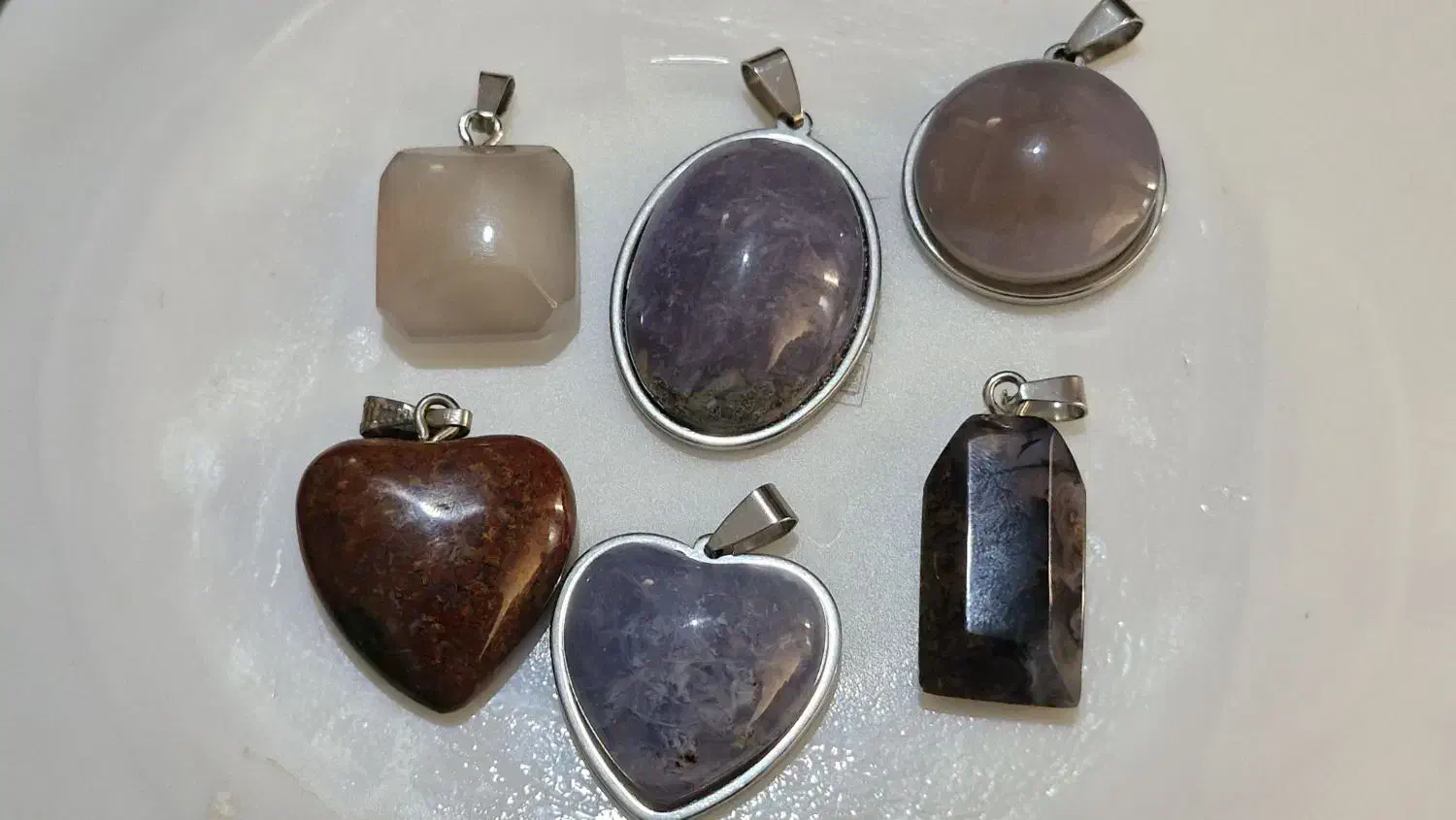 سنگ درمانی عقیق رنگی|جواهرات|قزوین, |دیوار