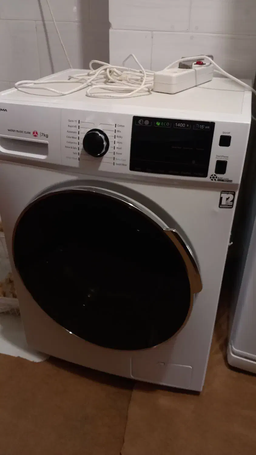 لباسشویی پاکشوما۷ کیلویی موتوربی ال دی سی|ماشین لباسشویی و خشککن لباس|ایلام, |دیوار