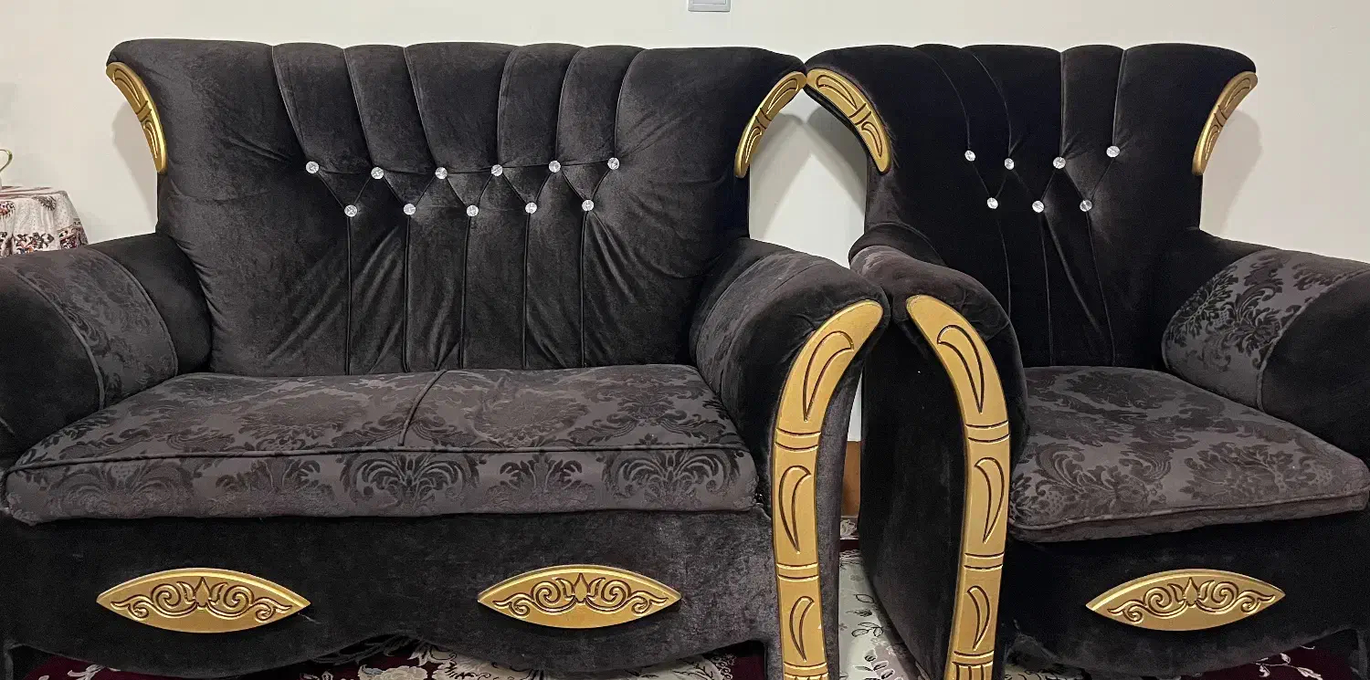 مبل۷نفره|مبلمان خانگی و میز عسلی|ابهر, |دیوار