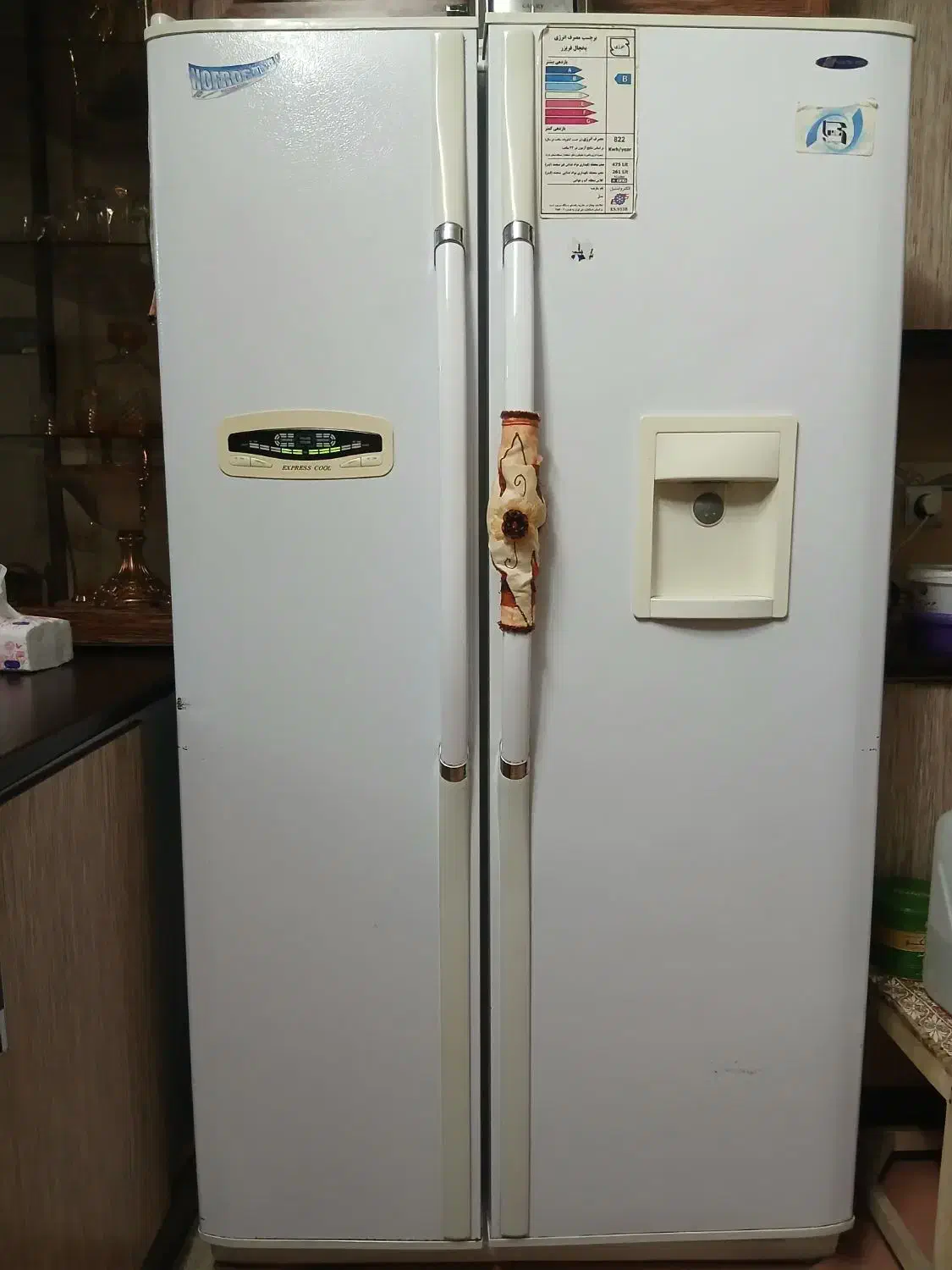 یخچال ساید بای ساید الکترواستیل|یخچال و فریزر|قم, زنبیل آباد|دیوار