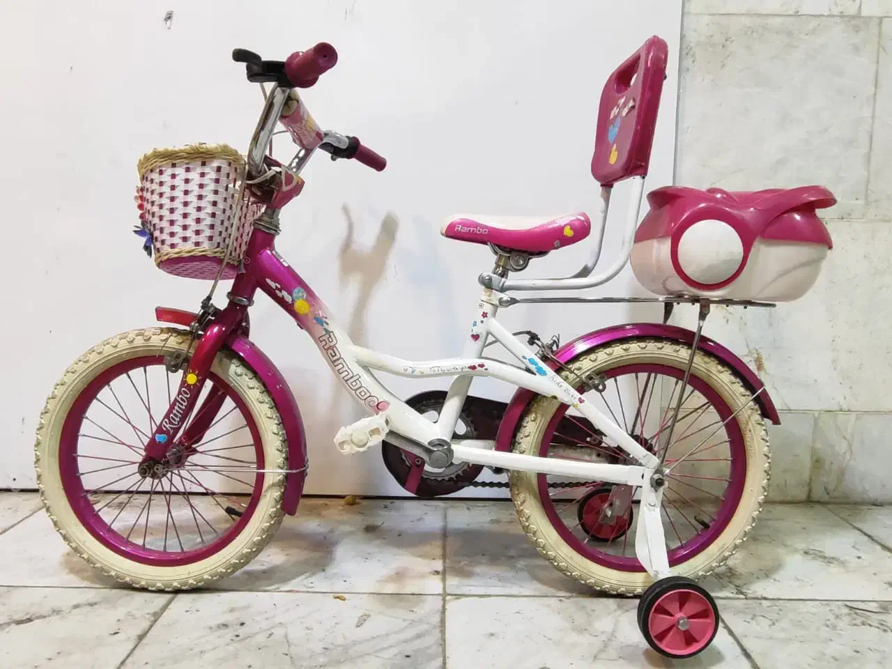 دوچرخه ۱۶ مفت دخترانه زیر قیمت پسرانه|دوچرخه، اسکیت، اسکوتر|مشهد, شاهد (شهرک غرب)|دیوار