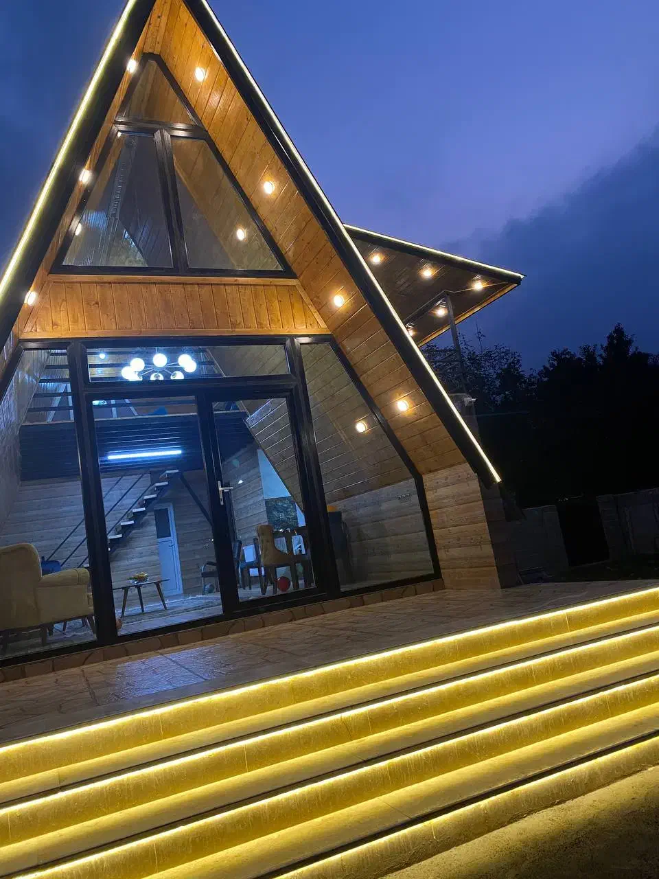 کلبه سوئیسی|اجارهٔ کوتاهمدت ویلا و باغ|ماسال, |دیوار