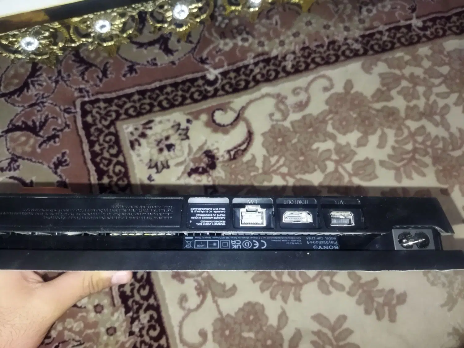 ps4 slim 500|کنسول، بازی ویدئویی و آنلاین|خرم‌آباد, |دیوار