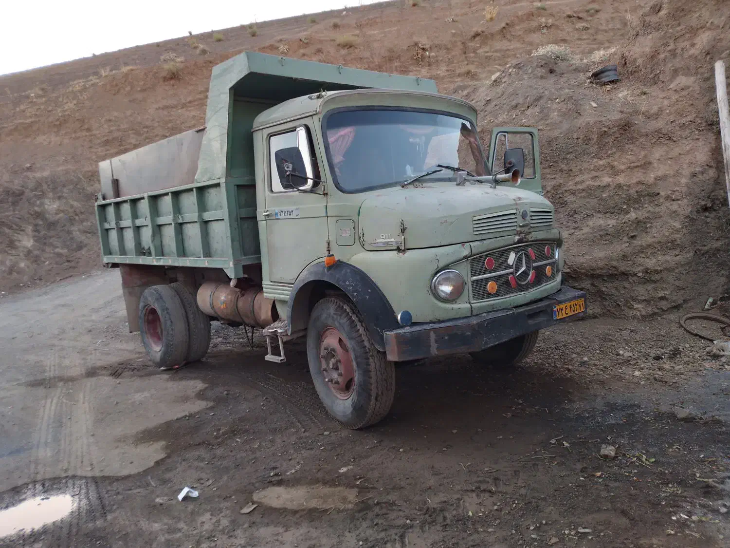 بنز ۹۱۱کمپرسی|خودرو سنگین|تیران, |دیوار