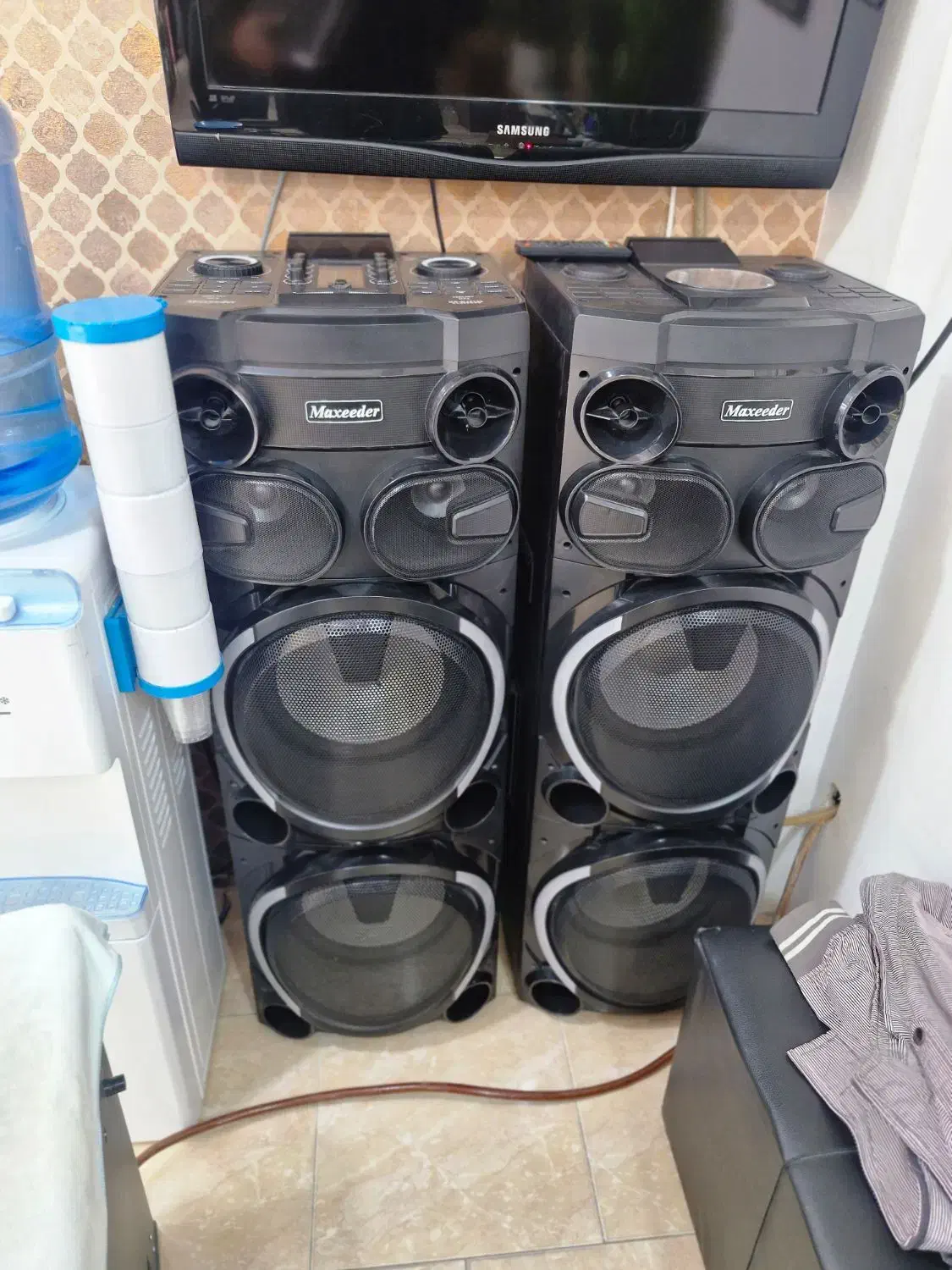 اسپیکر مکسیدو دو تکه کاملا سالم|سیستم صوتی خانگی|اصفهان, شیخ اشراق|دیوار