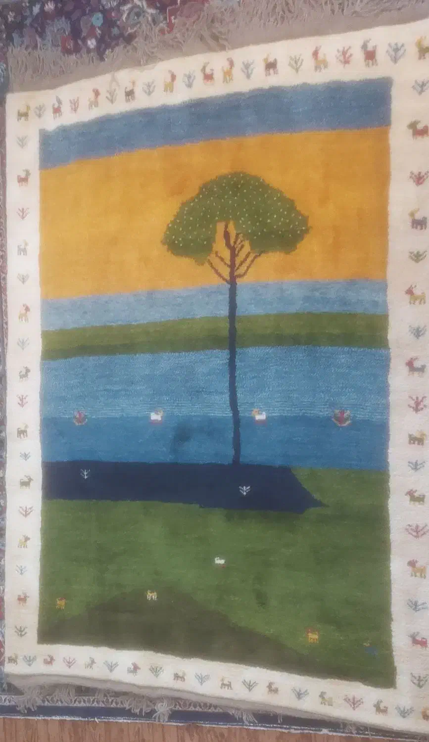 فرش دستباف گبه ۳ متری|فرش|تهران, زعفرانیه|دیوار