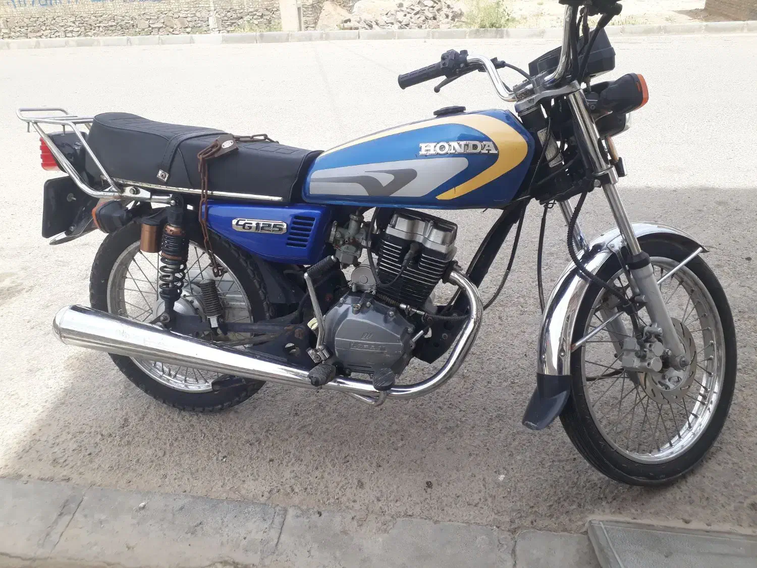 موتور هندا 200|موتورسیکلت|قم, تعویض پلاک|دیوار