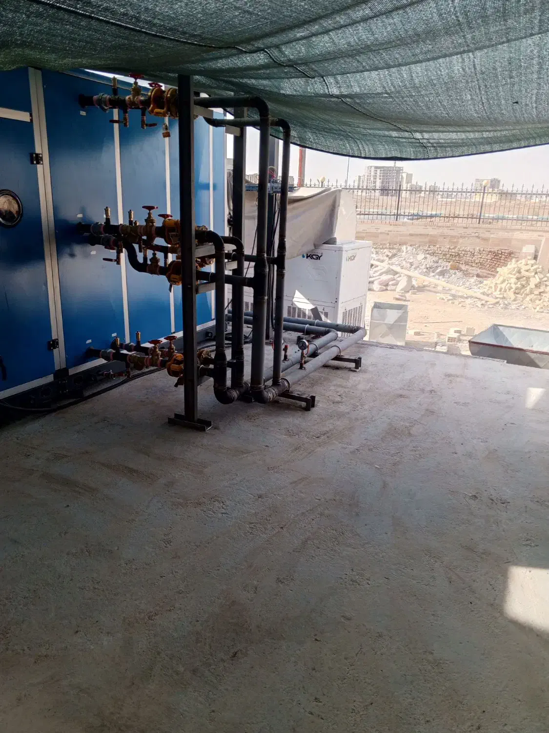 لوله کشی اتشنشانی وفنکوئل.نصب چیلر . و هواساز ..|خدمات پیشه و مهارت|یزد, |دیوار