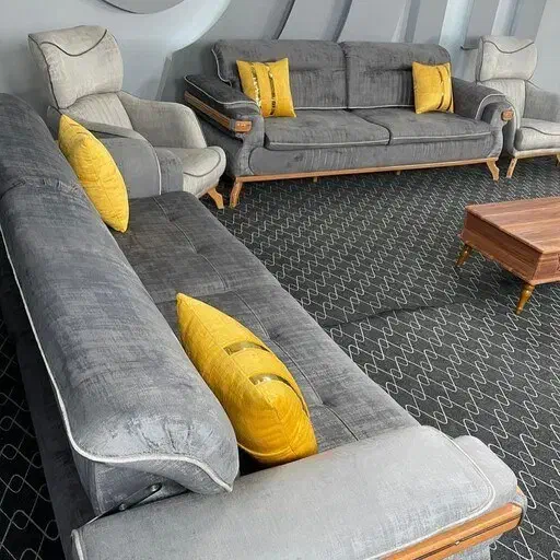 مبل لورنت ۸ نفره تخت شو (اقساط با شرایط مشتری)|مبلمان خانگی و میز عسلی|بومهن, |دیوار