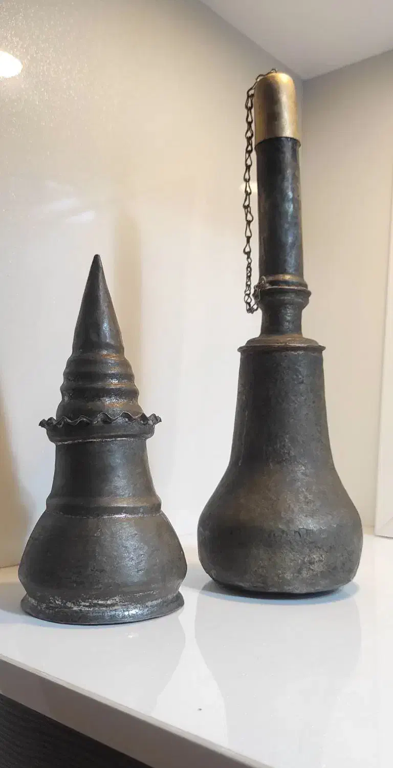 تنگ و نباتدون مسی قدیمی عتیقه کلکسیونی خاص نایاب|کلکسیون اشیاء عتیقه|نکا, |دیوار