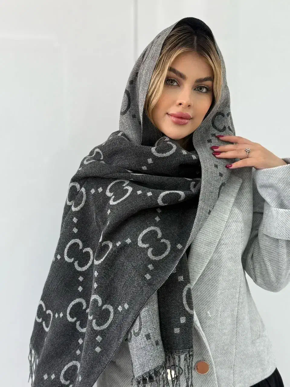 شال بیگ اسکارف موهرکاملا نو زیرقیمت بازارمناسب فصل|لباس|لاهیجان, طالقانی|دیوار