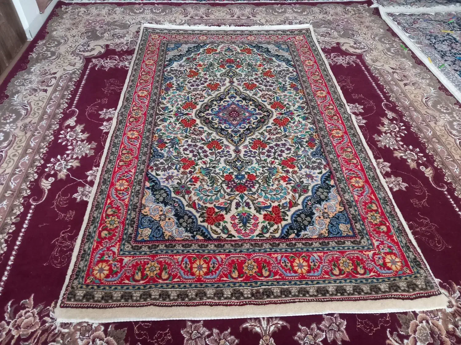 فرش دستبافت 3متری|فرش|بیرانوند, |دیوار