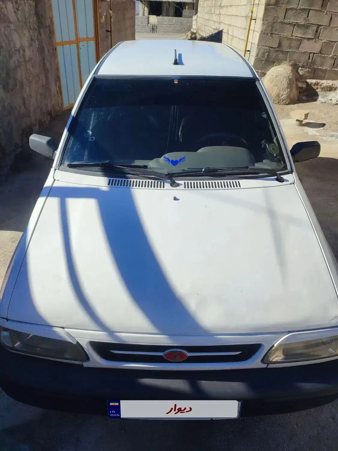 پراید سفید مدل 90 خوش رخ|خودرو سواری و وانت|ایذه, |دیوار