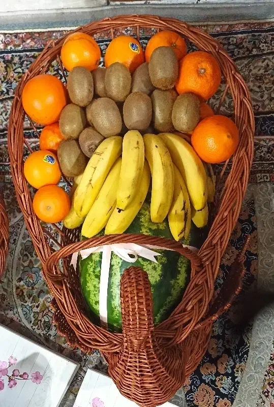 یلدا،سبد حصیری،چله|صنایع دستی و سایر لوازم تزئینی|مشهد, عبادی|دیوار