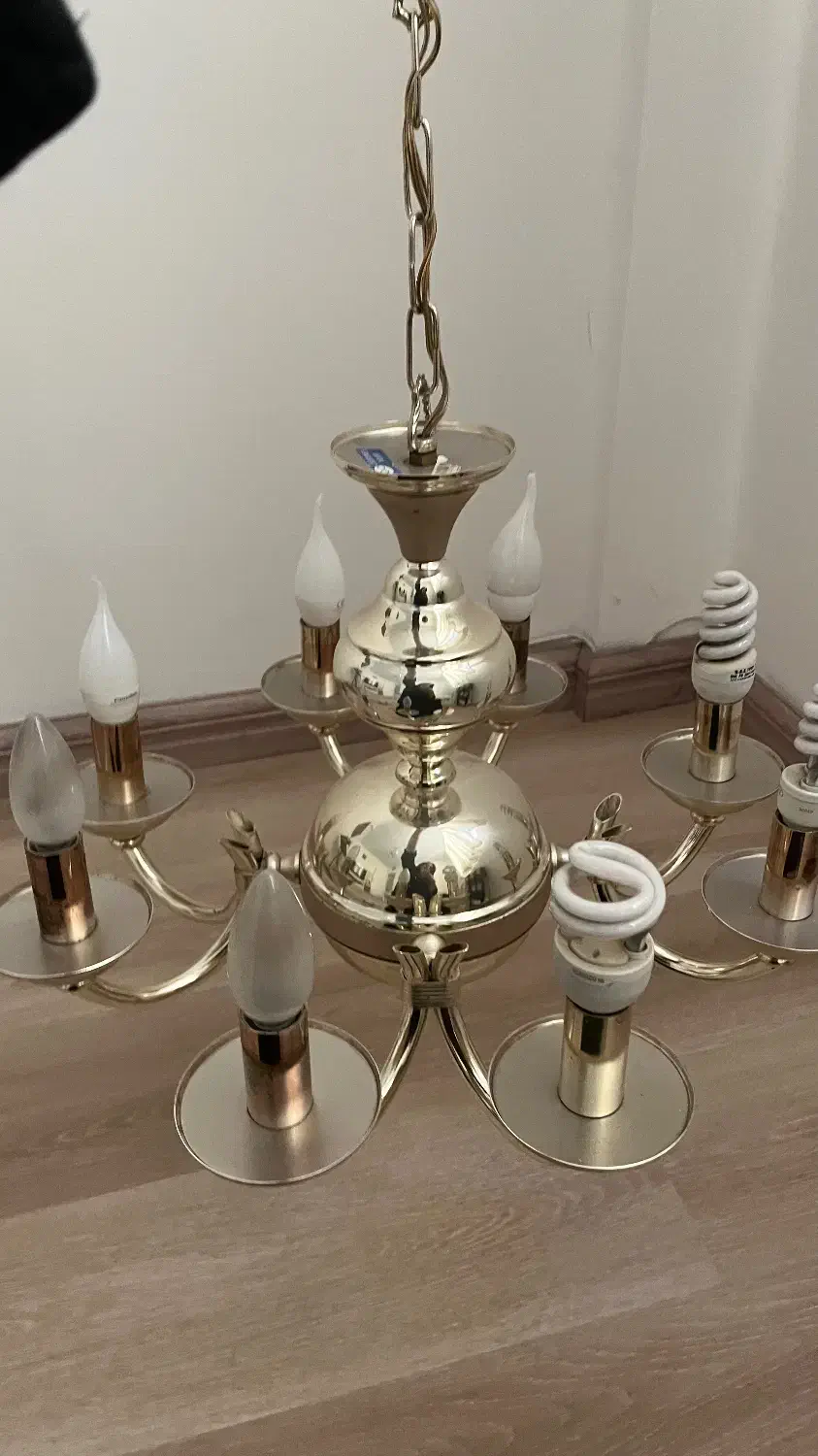 لوستر ۶شاخه|لوستر و چراغ آویز|تهران, صادقیه|دیوار
