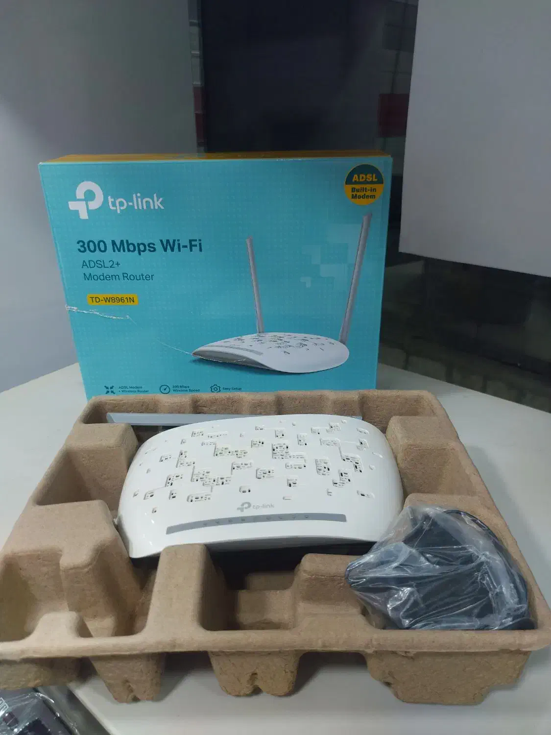 مودم روتر +ADSL2 تیپی لینک 8961N دوآنتن N300|مودم و تجهیزات شبکه|جوانرود, |دیوار