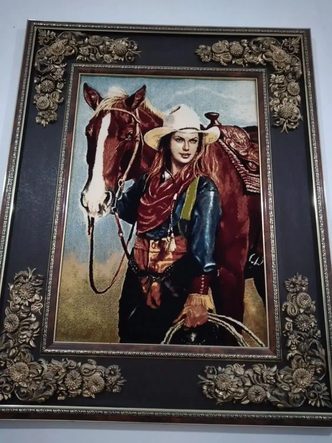 قاب|تابلو فرش|رامهرمز, |دیوار