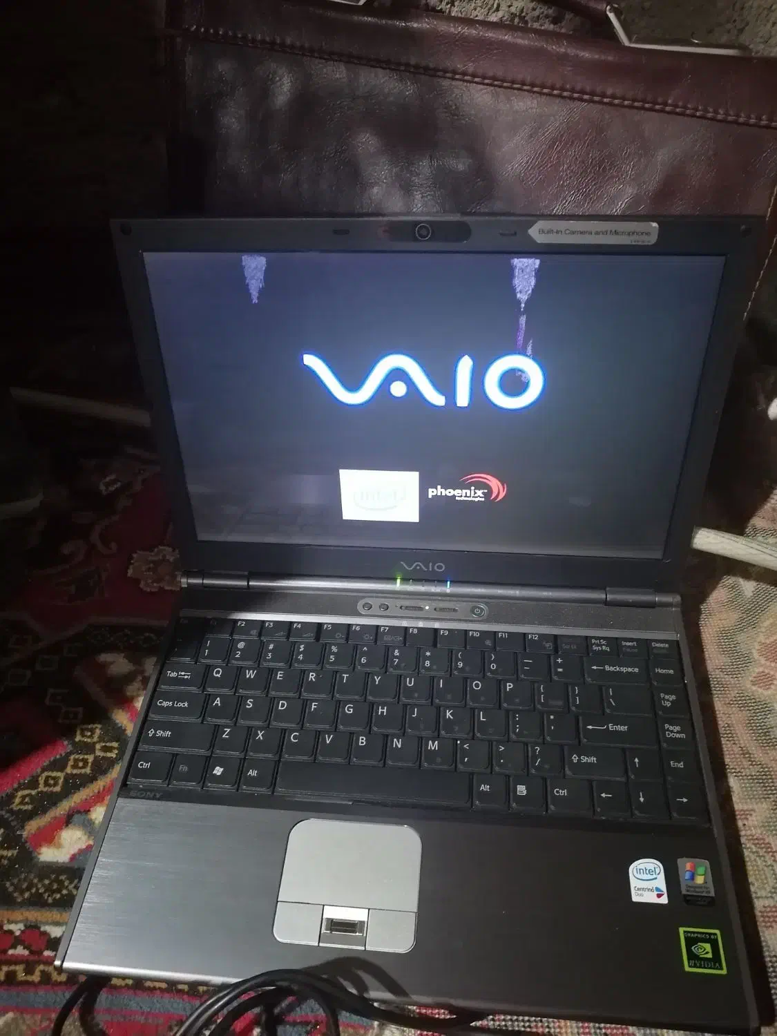 لبتاب سونی معاوضه با گوشی یا تبلت|رایانه همراه|پردیس, شهرک صنعتی خرمدشت فاز ۷|دیوار