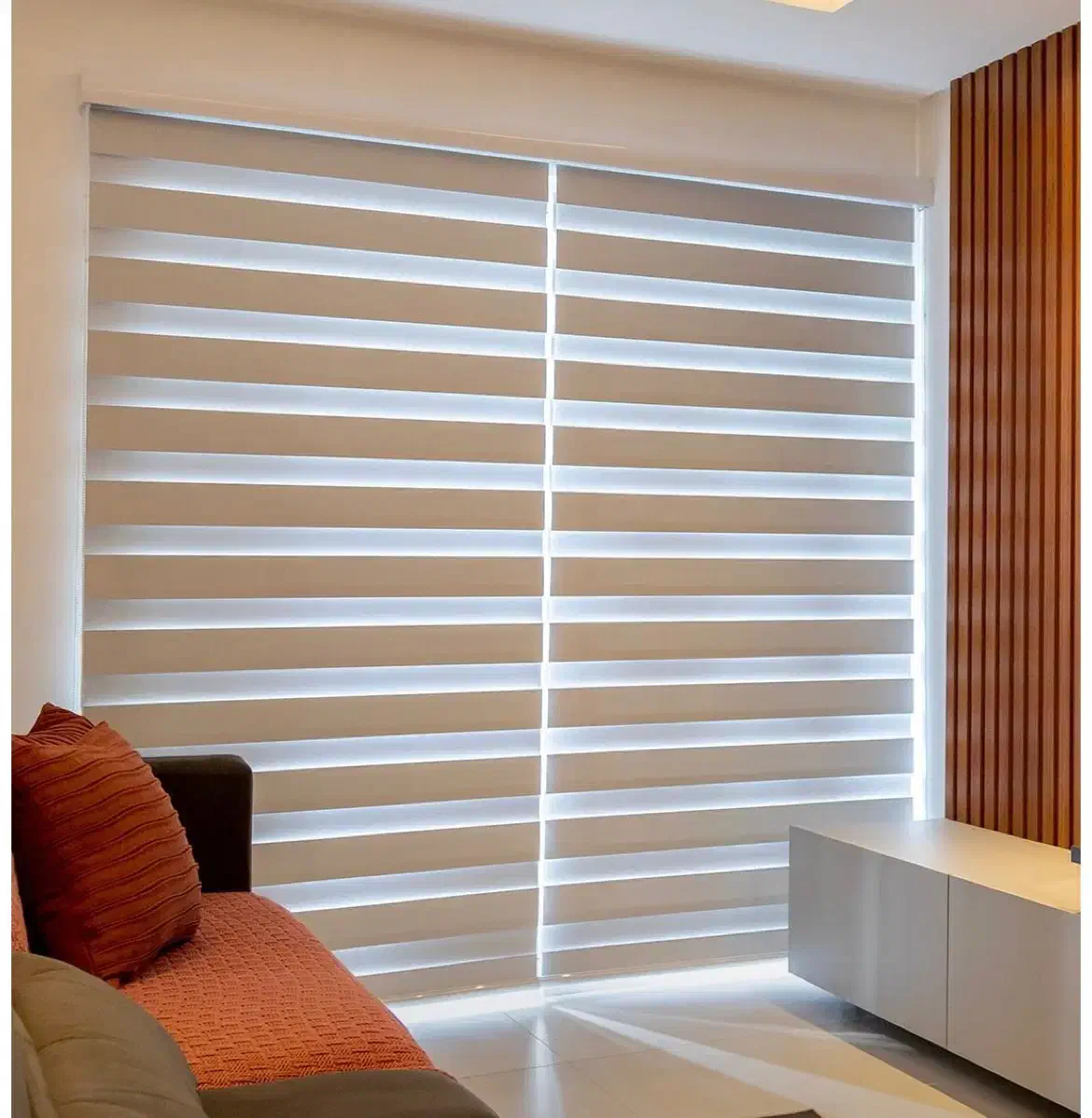 پخش زبرا/شیدلیزری/کرکره چوبی باکیفیت A+|پرده، رانر، رومیزی|تهران, هرندی|دیوار