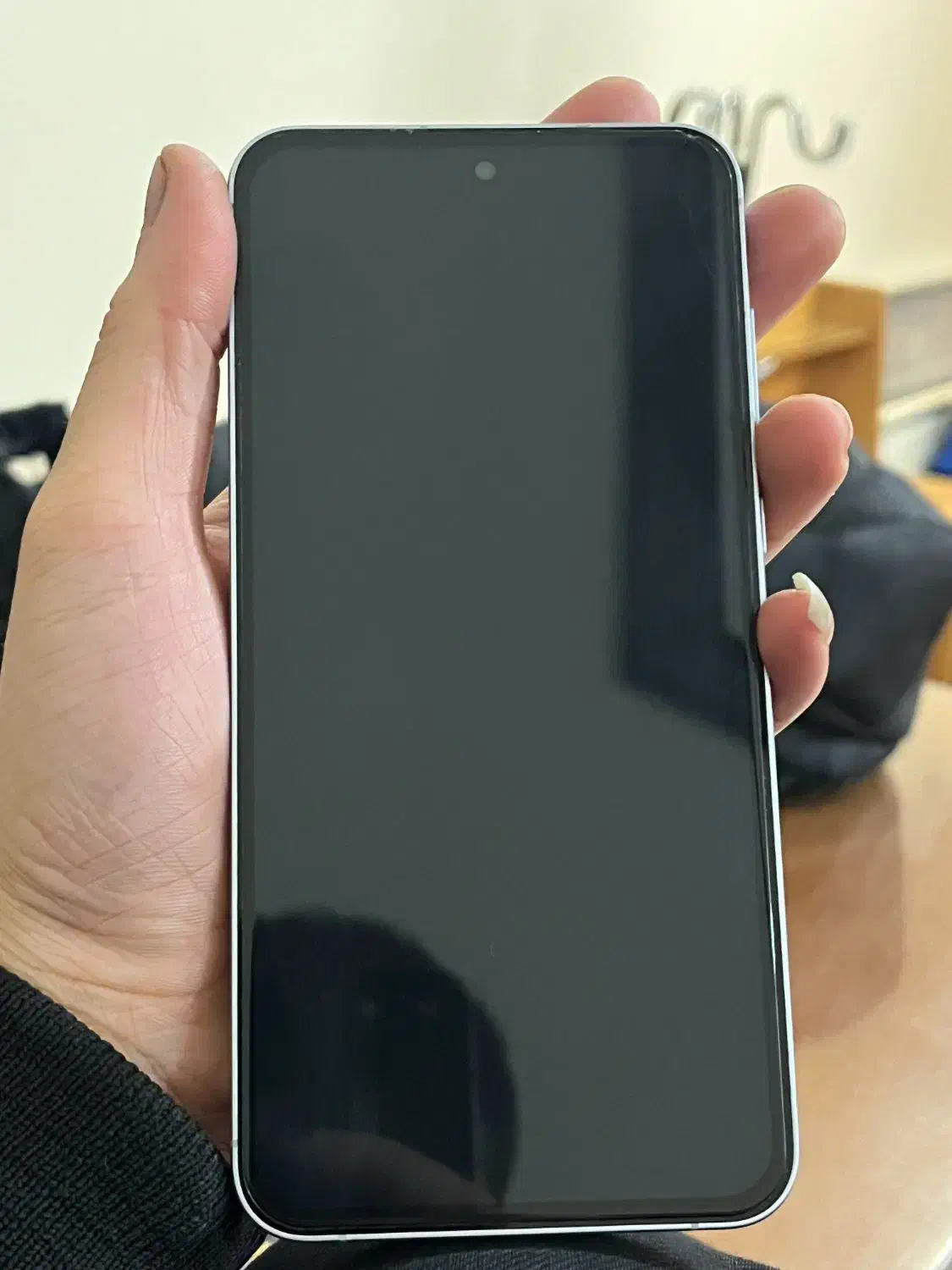 Samsung a55 256g ram8 light blue|موبایل|تهران, جنتآباد شمالی|دیوار