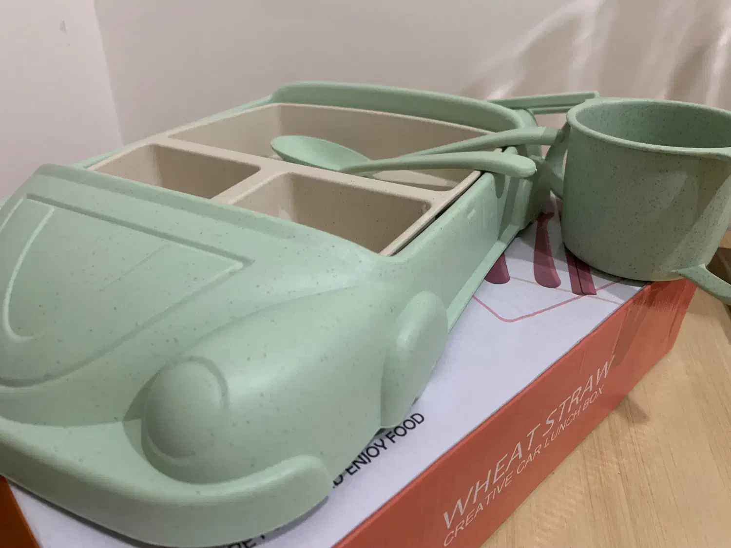 ظرف غذاخوری کودک برند کره ای بامبو|اسباب و اثاث بچه|تهران, مجیدآباد|دیوار