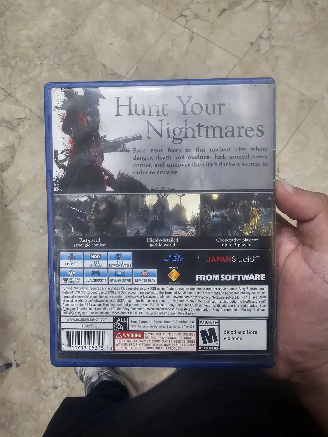 Blood borne بلادبورن بازی ps4|کنسول، بازی ویدئویی و آنلاین|شهریار, شهریار|دیوار