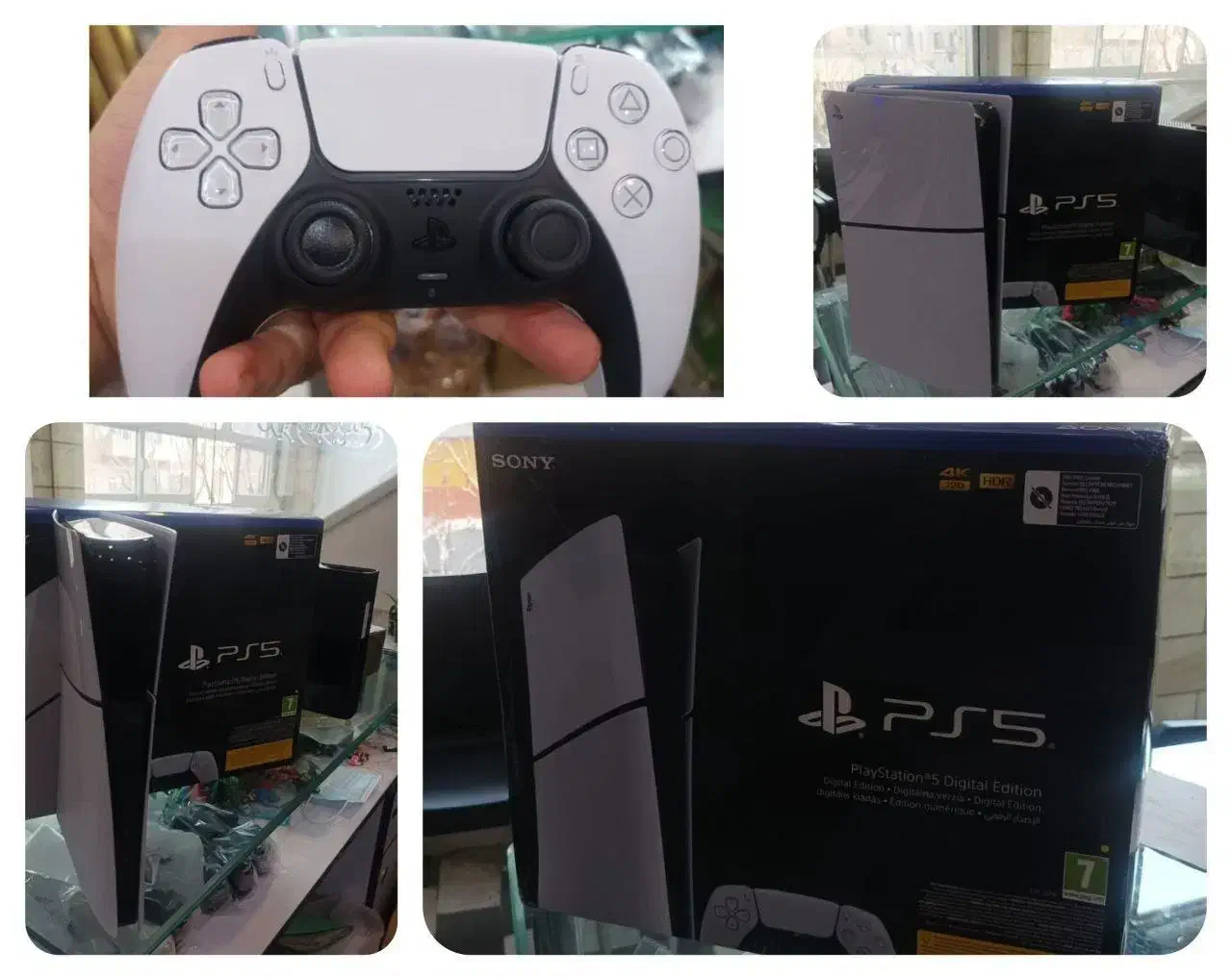 پلی ۵ اسلیم در حد آک مدل دیجیتال|کنسول، بازی ویدئویی و آنلاین|زاهدان, |دیوار