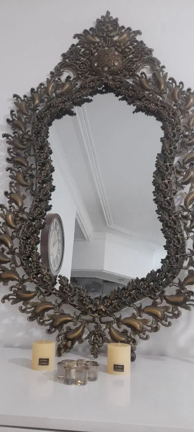 آینه و شمعدان|آینه|ساری, |دیوار