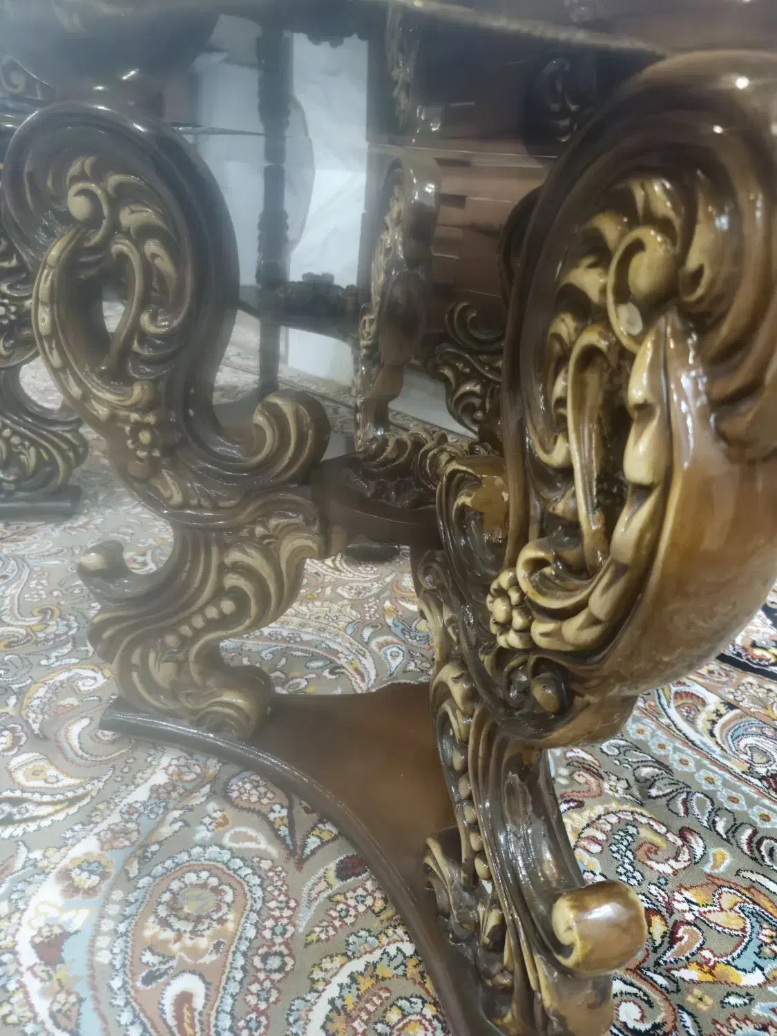 میز جلو مبلی|مبلمان خانگی و میز عسلی|یزد, |دیوار