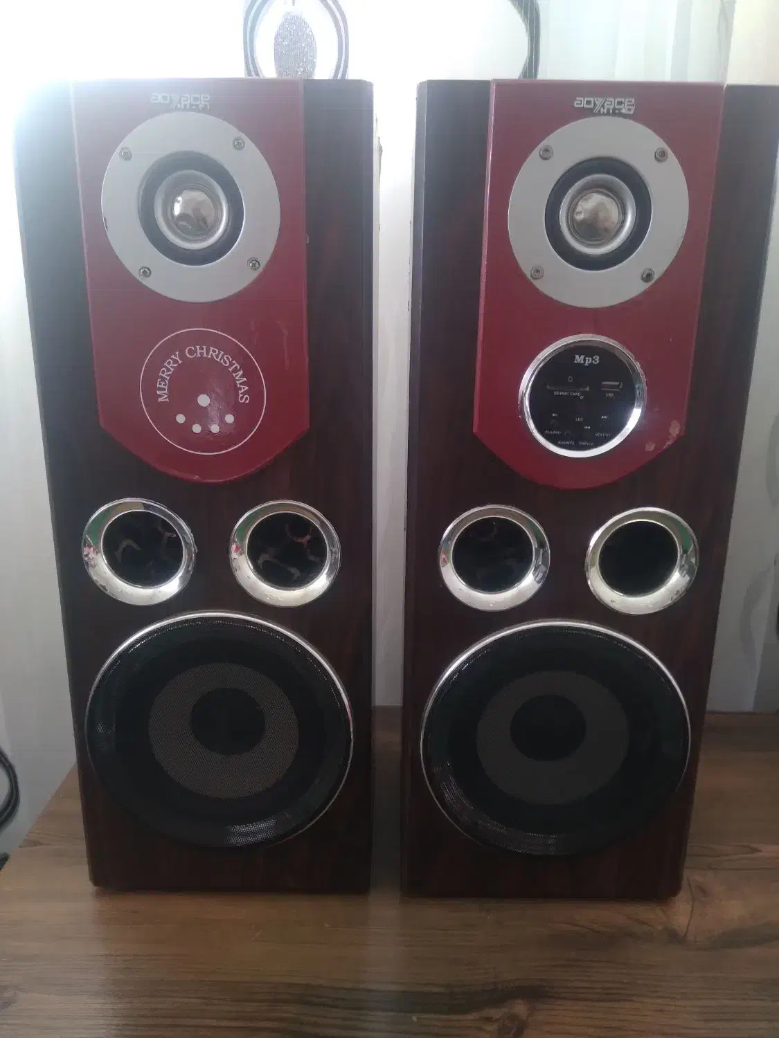 باند اسپیکر چوبی خانگی|سیستم صوتی خانگی|اردبیل, |دیوار