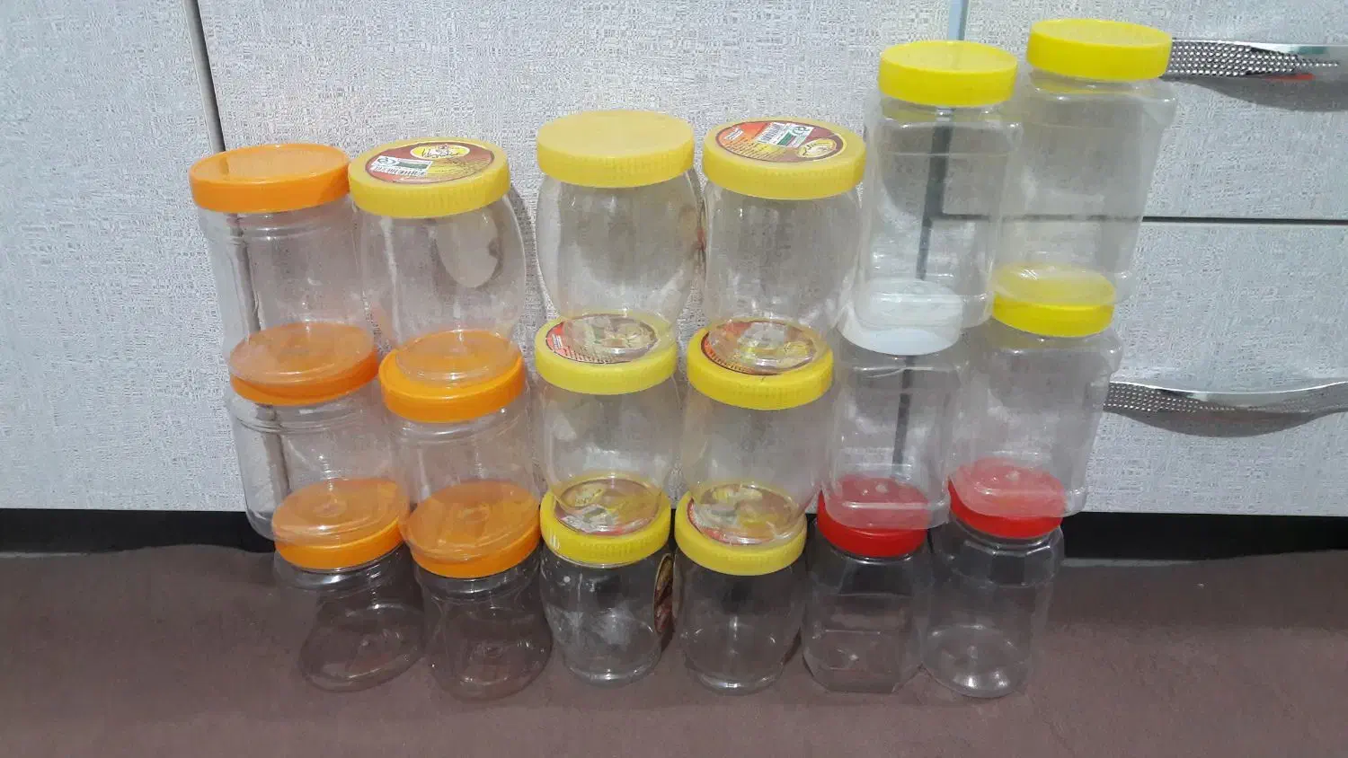 ظرف‌عسل|ظروف نگهدارنده، پلاستیکی، یک‌بارمصرف|ایلام, |دیوار