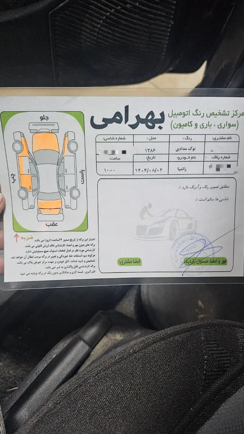 زانتیا۲۰۰۰ مدل ۸۶|خودرو سواری و وانت|اصفهان, روشندشت|دیوار