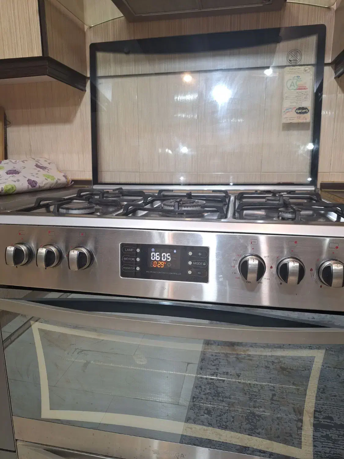 گاز فر رومگا|اجاق گاز و لوازم برقی پخت‌وپز|تهران, آزادشهر|دیوار