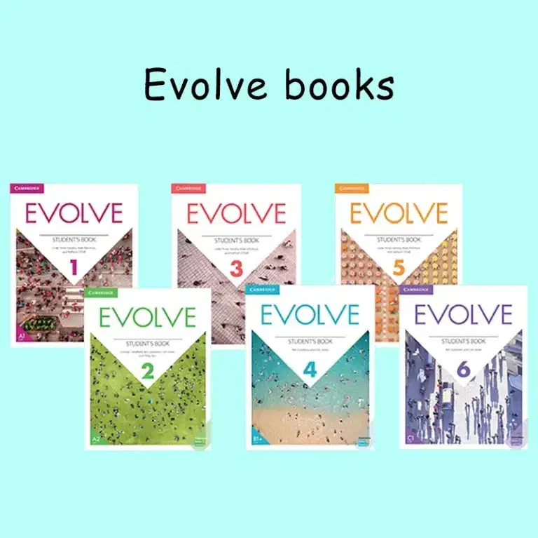کتاب زبان ایوالو Evolve همه سطح و ویدیو بوک|کتاب و مجله آموزشی|قم, شهرک مهدیه (مدرس)|دیوار